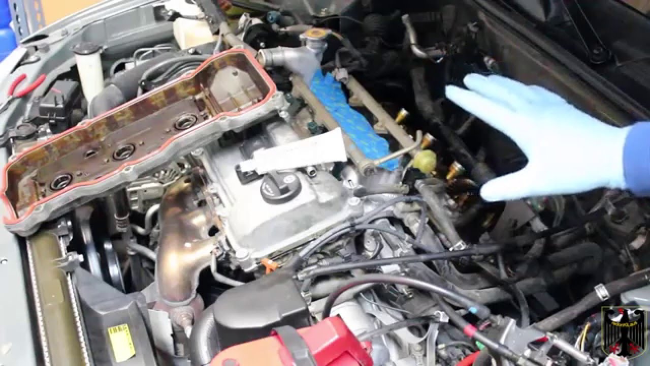 2001 Toyota Camry Rear Valve Cover Gasket Replacement