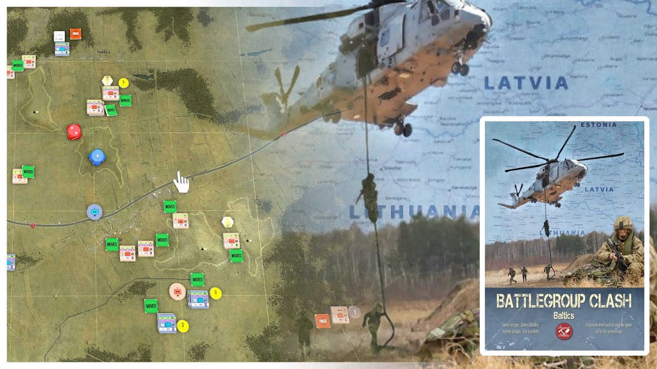 Battlegroup Clash: Baltics vs Sebastian Bae | SDHistCon Winter 2025 wargaming convention demo game