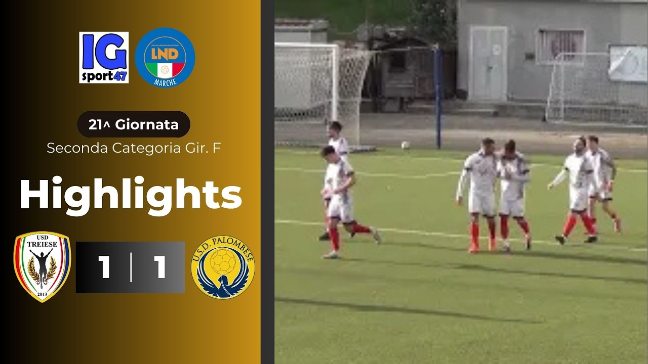 Treiese - Palombese 1-1  (Seconda Categoria Girone F)