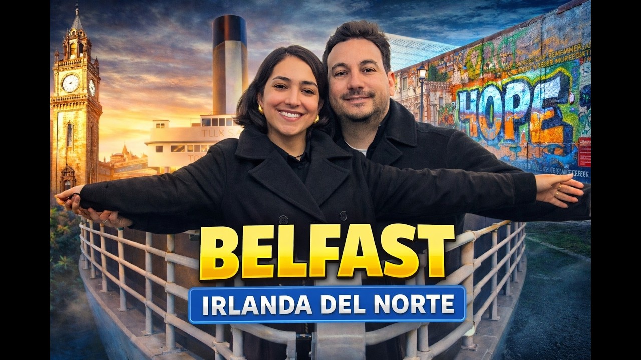Lo que NO te dicen de BELFAST 🇬🇧 | Titanic, Muros de la Paz y el Conflicto