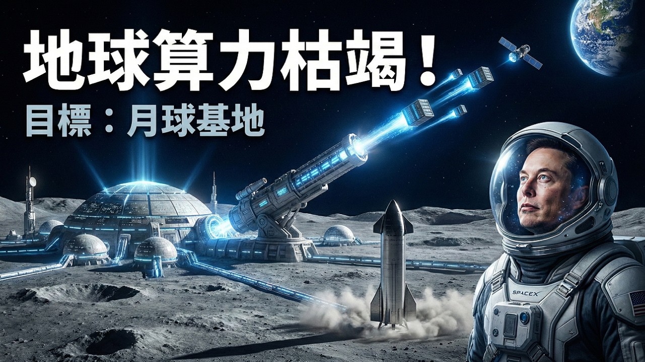 【會議解讀】矽谷大地震！馬斯克揭秘 xAI「月球基建」：這不是科幻，是即將發生的現實！🌕