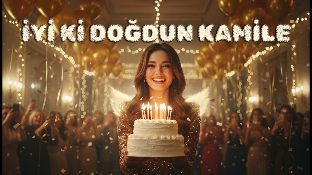 Doğum Günün Kutlu Olsun Kamile - İsme Özel İyi Ki Doğdun Şarkıları