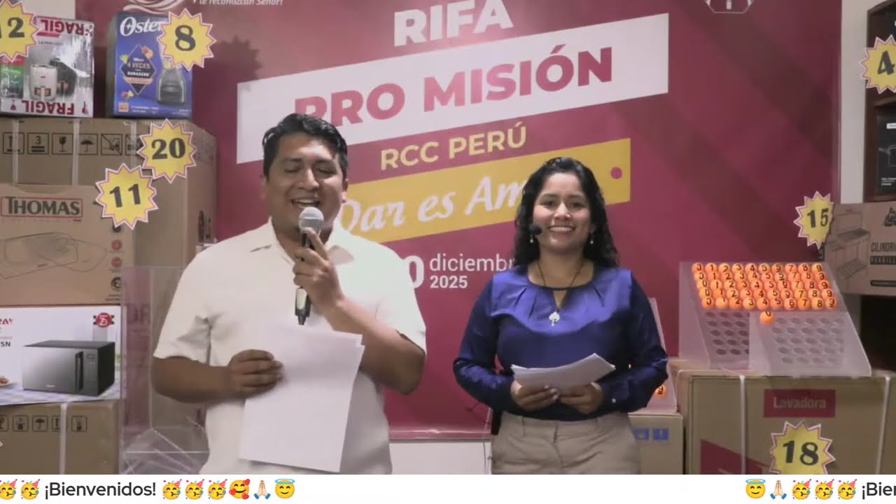 Rifa Nacional 2025 - RCC Per&ugrave;