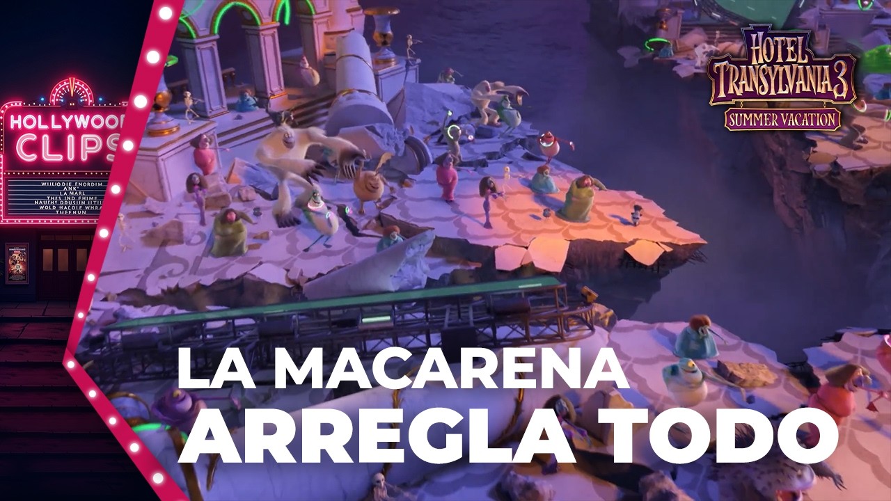 La Macarena salva a Drácula | Hotel Transylvania 3 | Hollywood Clips en Español