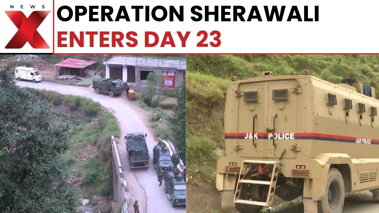 Operation Sherawali: Search Continues In Rajouri Forest For 23rd Straight Day | NewsX
