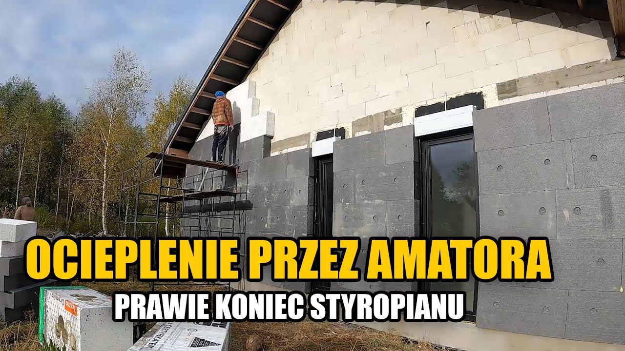 Jak ocieplić dom pierwszy raz w życiu? Ocieplenie szczytów i słupów, parapety granitowe