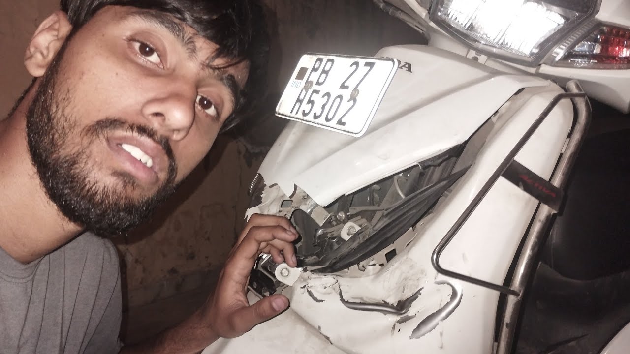 Accident Ho Gya 😭 #youtube #vlog