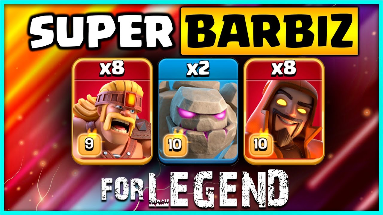 EASIEST LEGEND TROPHY PUSH STRATEGY | Town Hall 13 Legend Attack | New TH13 Attack Strategy