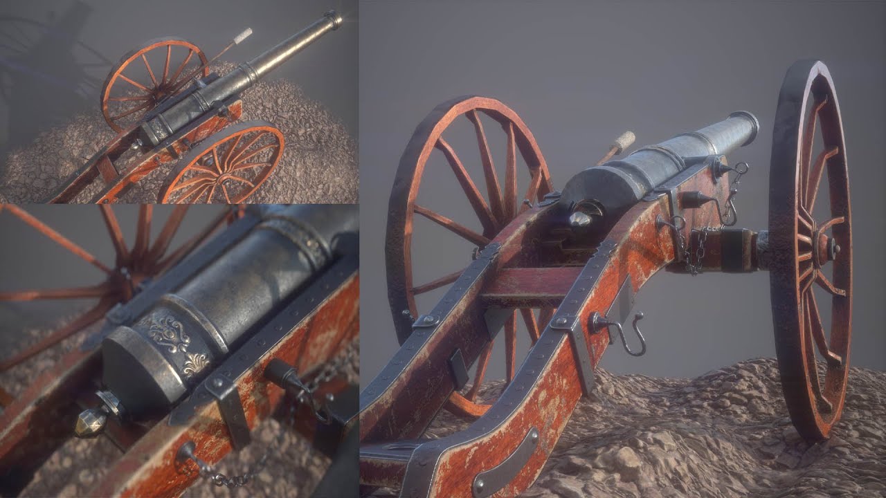 Low Poly 3dsmax 2020 Zbrush Substance Painter