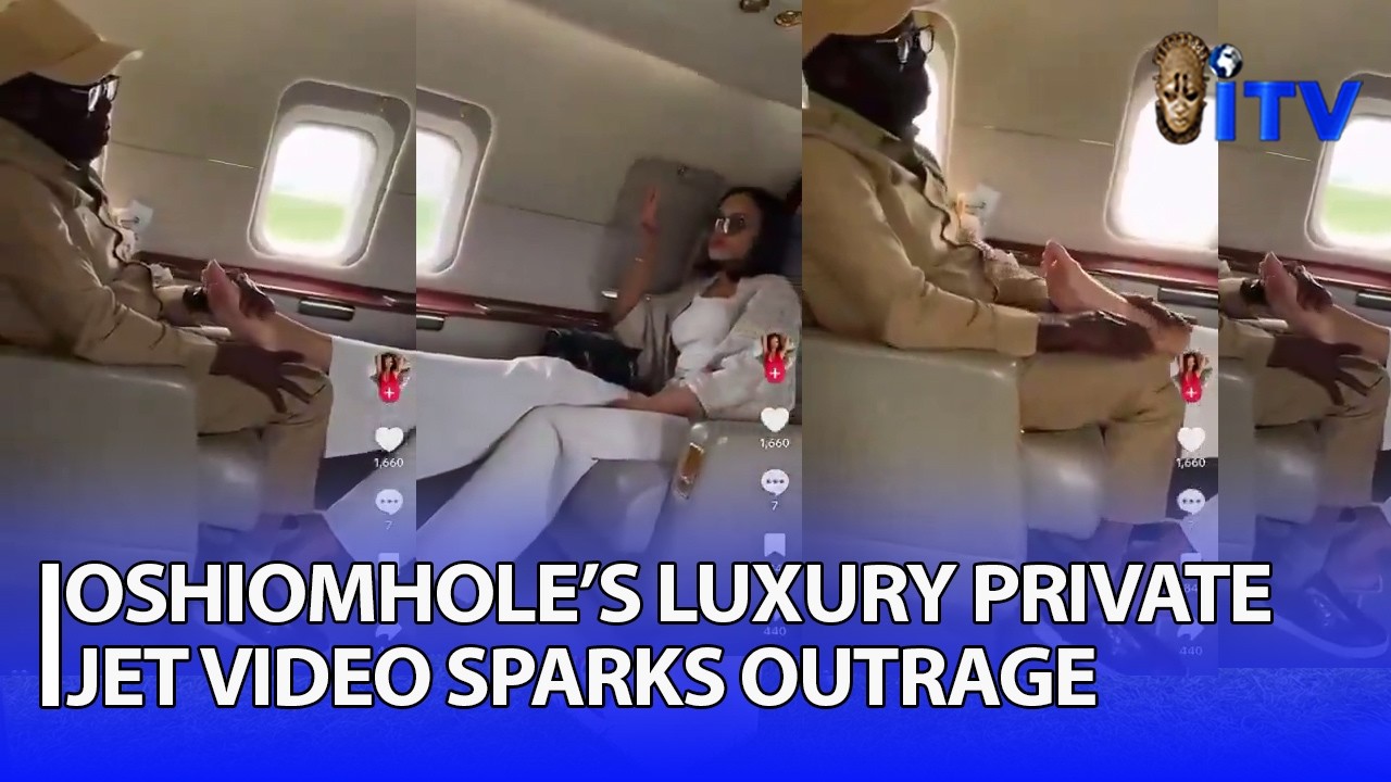 Outrage Trails Oshiomhole's Luxury Jet Clip Amid Economic Hardship | TMI SOCIALS