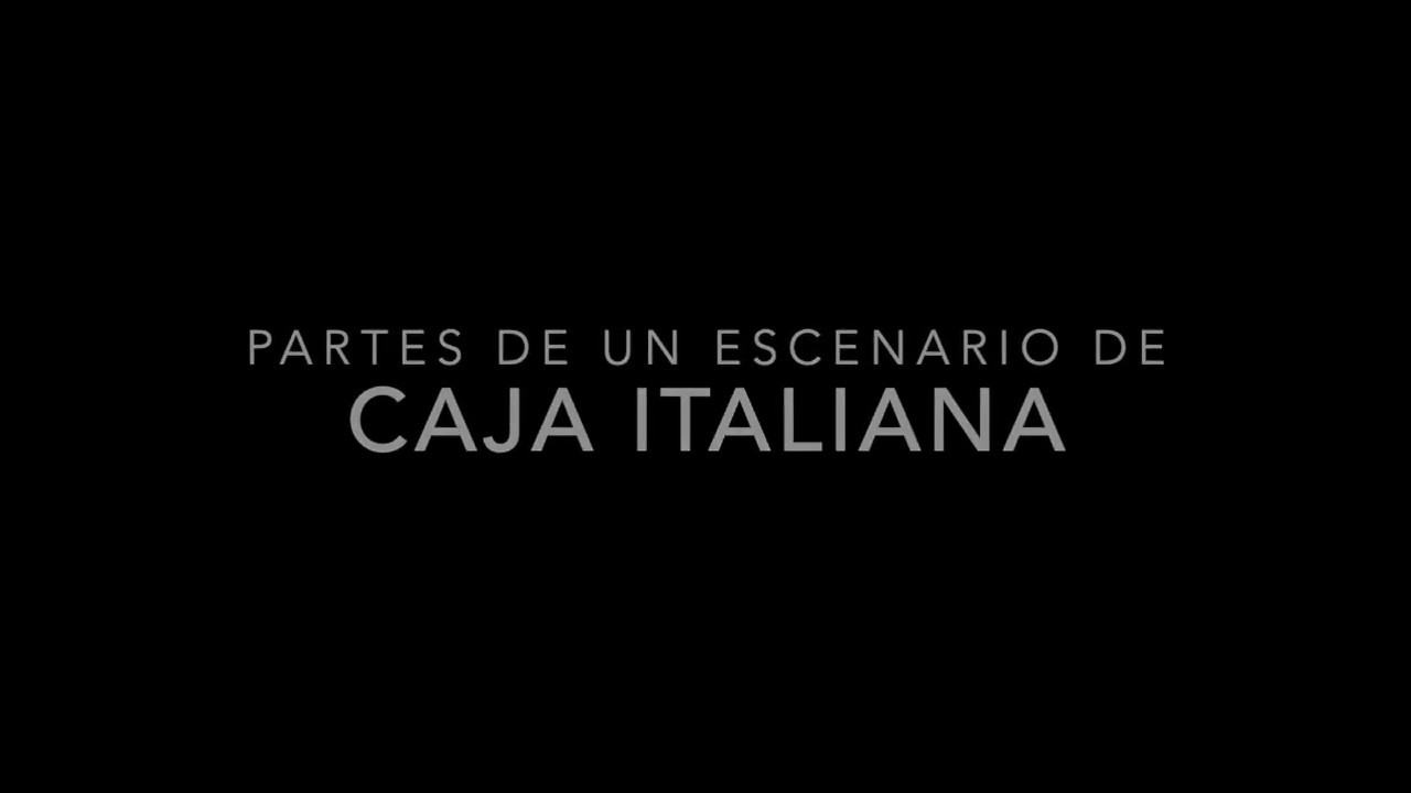 Partes de un escenario de Caja Italiana