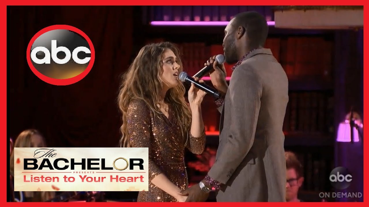 Bri and Chris - The Bachelor Listen to Your Heart on ABC - Can't Help Falling in Love With You