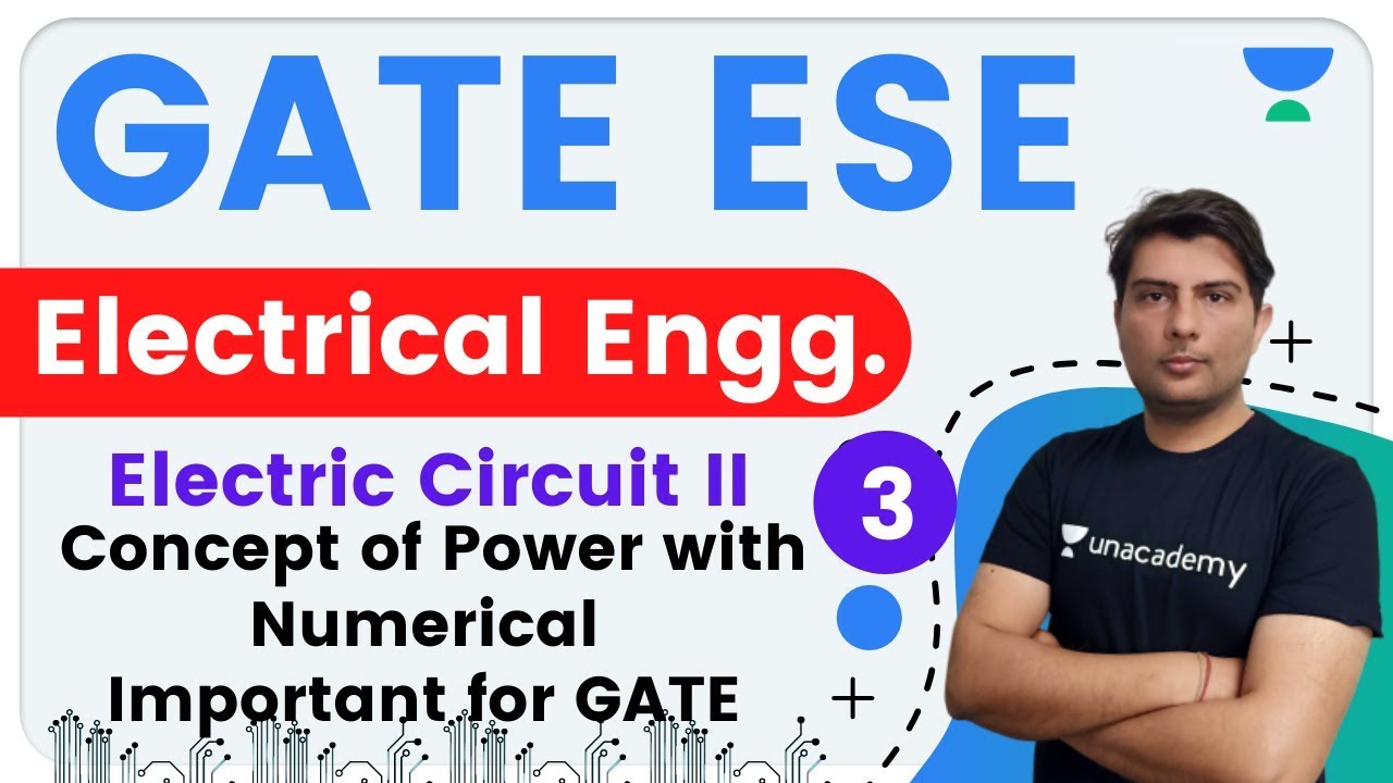 8:00 PM - GATE ESE 2021 | Electrical Engg by Rahul Sir | Concept of Power with Numerical