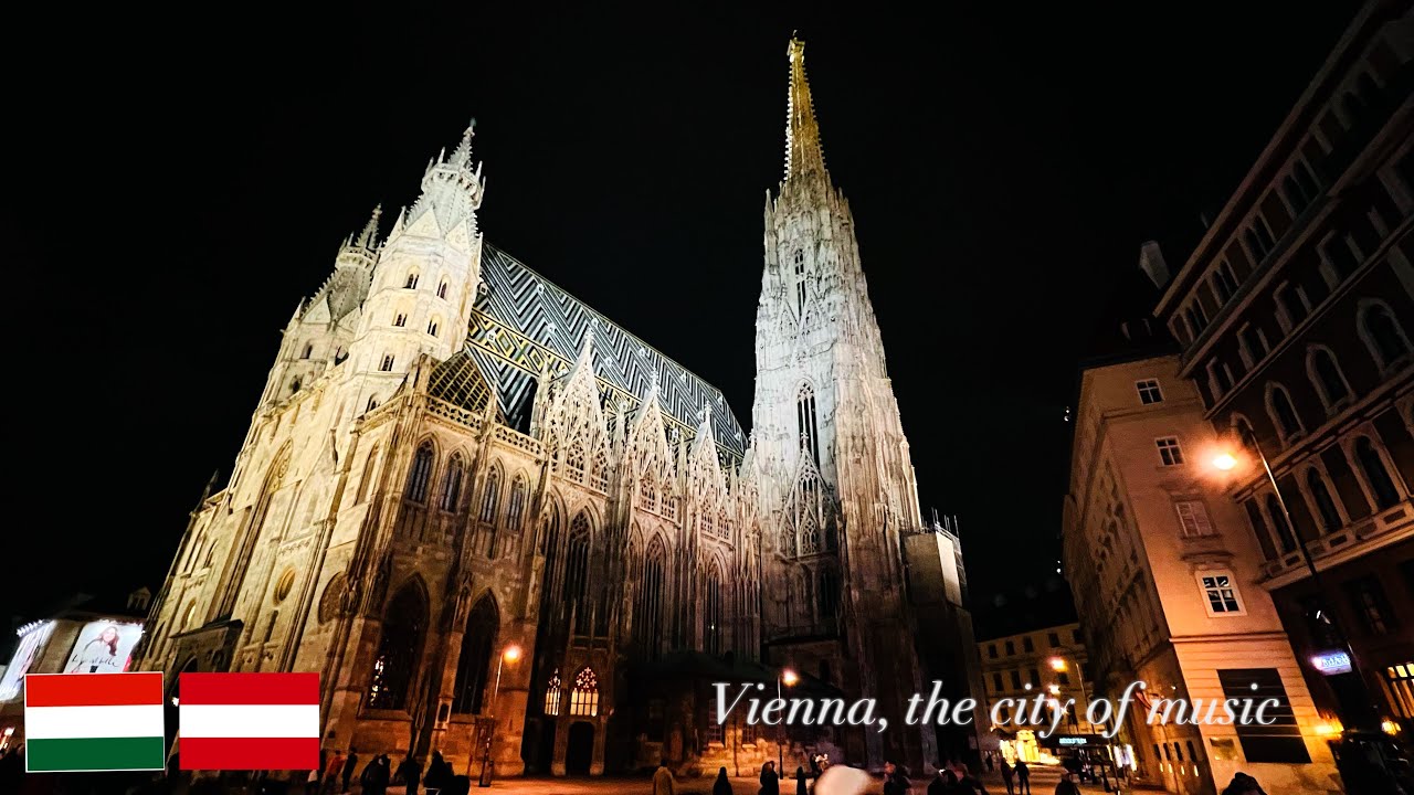 【ブダペストからウィーン】欧州最大の温泉郷でゆったり｜フォアグラ喰えばいいのよ｜世界の車窓から風の列車旅で音楽の都ウィーンへ