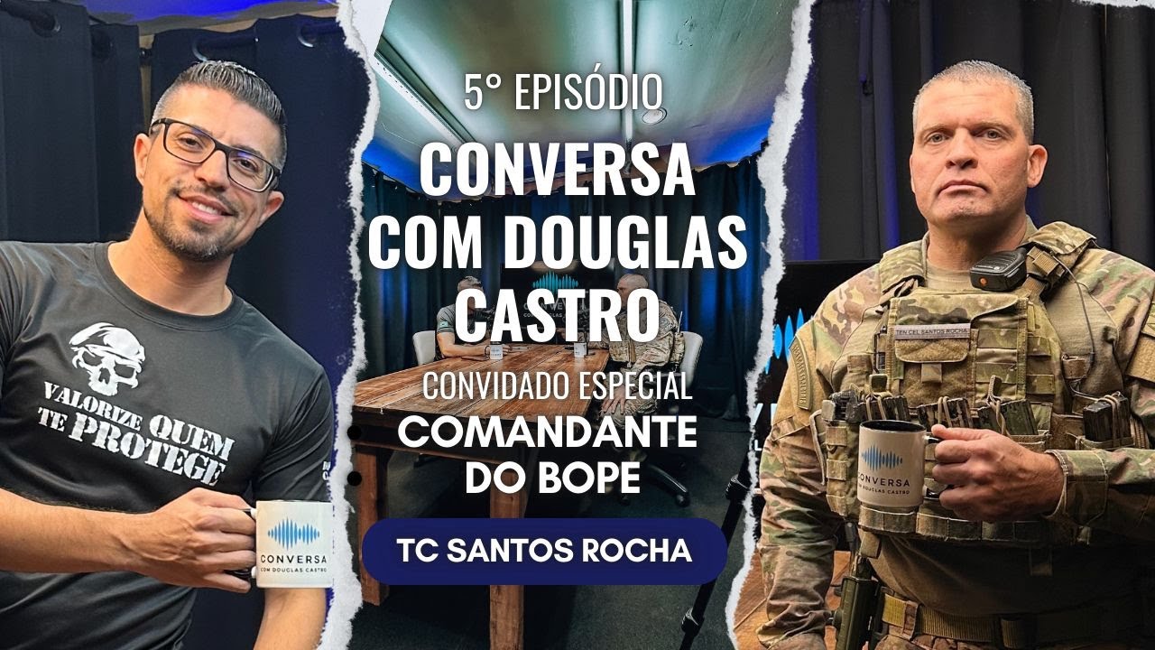 CORONEL SANTOS ROCHA - COMANDANTE DO BOPE RS - CAVEIRAS DO GELO | Episódio 05