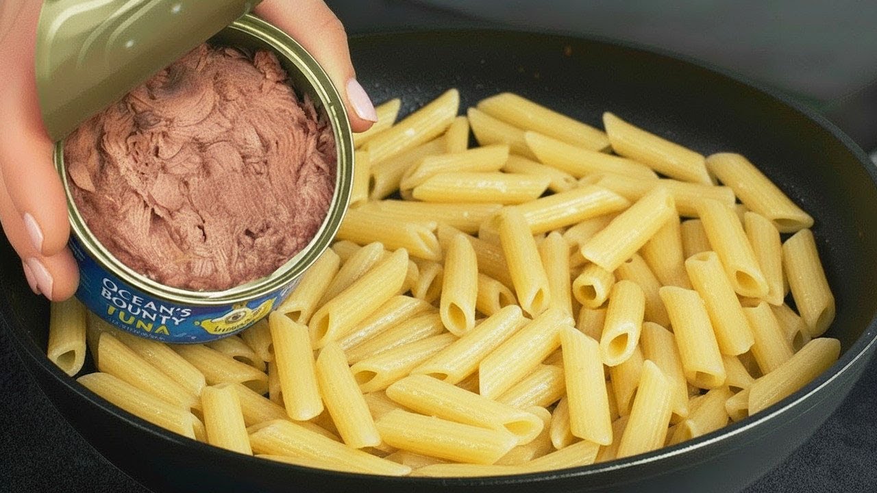 Haben Sie Thunfisch und Nudeln? Ich habe diesen kulinarischen Trick aus einem trendigen Restaurant!