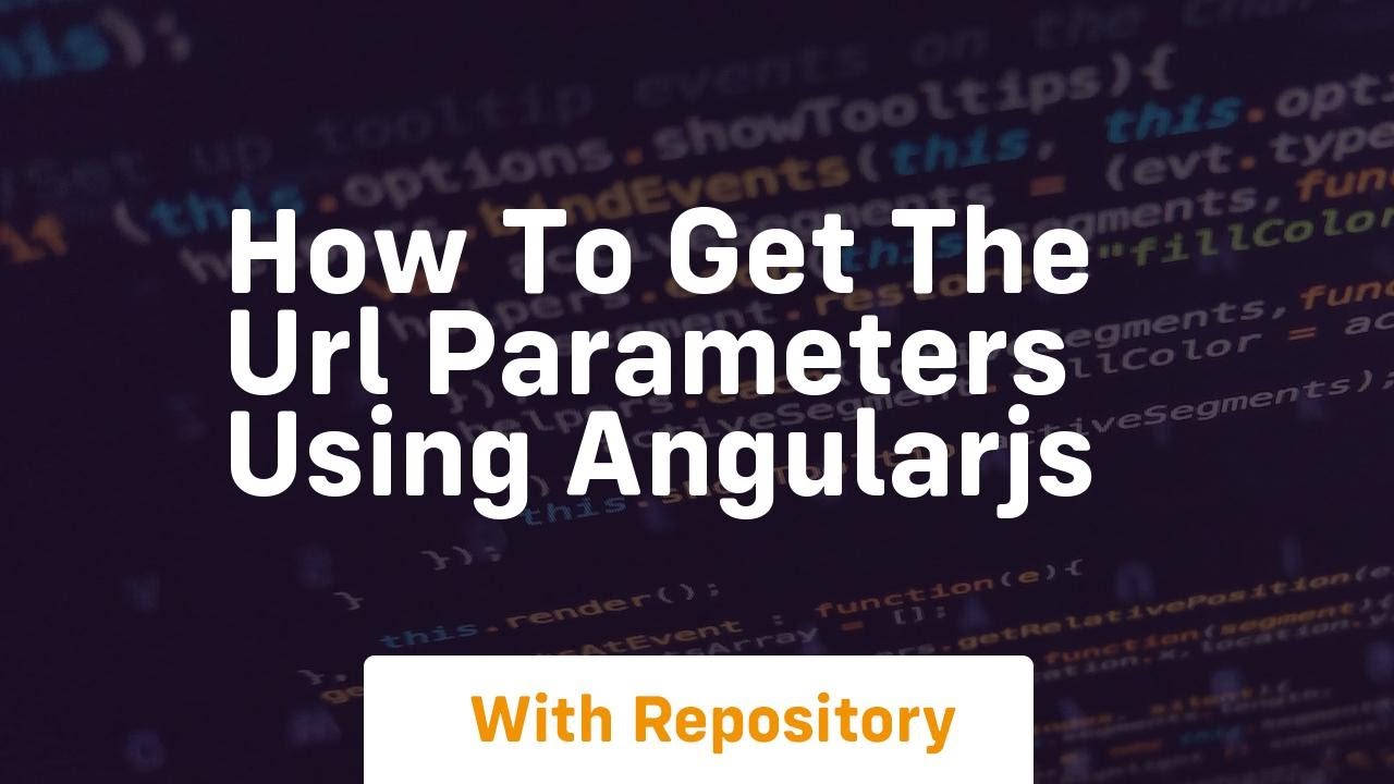 how to get the url parameters using angularjs
