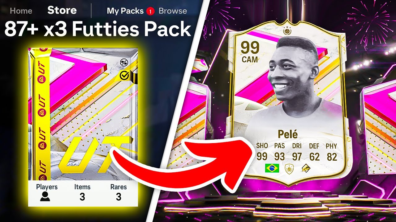 87+ x3 FUTTIES PACKS & PICKS! 🥳 FC 24 Ultimate Team