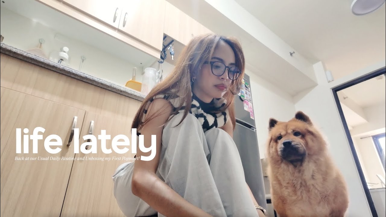 Vlog • Back at our Usual Daily Routine & Unboxing my First Popmart! ✦