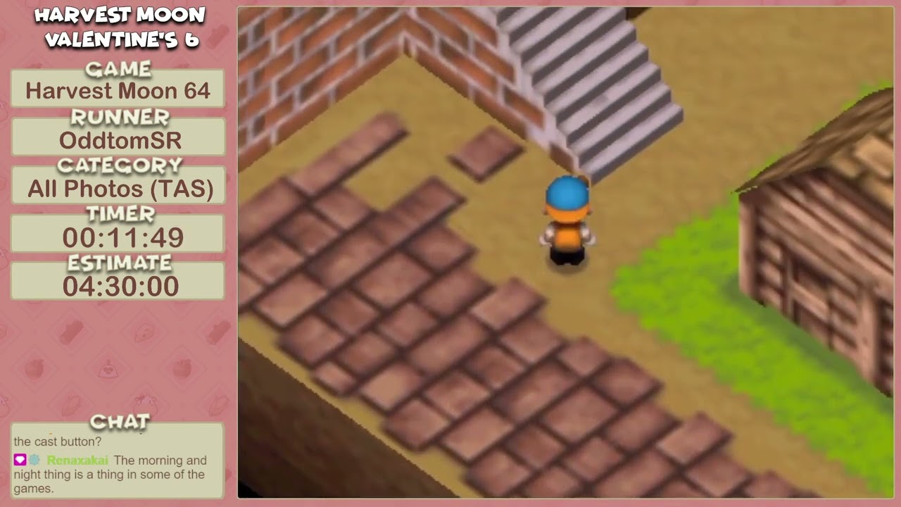 HMV6 | Harvest Moon 64 - All Photos TAS by OddtomSR