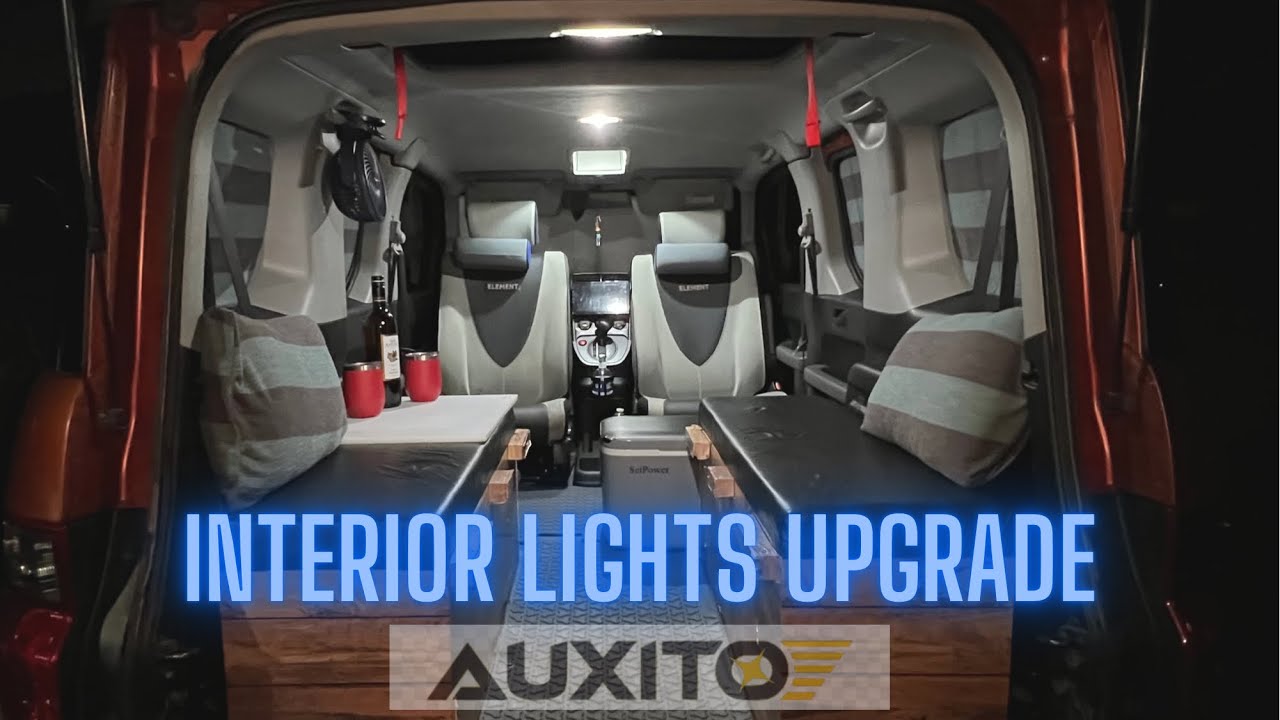 Upgrading My Car Interior Light Bulbs - Auxito LED lights - Honda Element