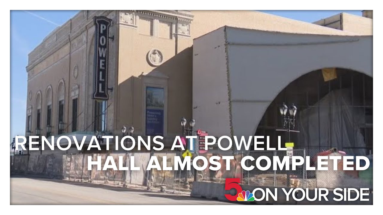 Renovations at Powell Hall getting closer to completion
