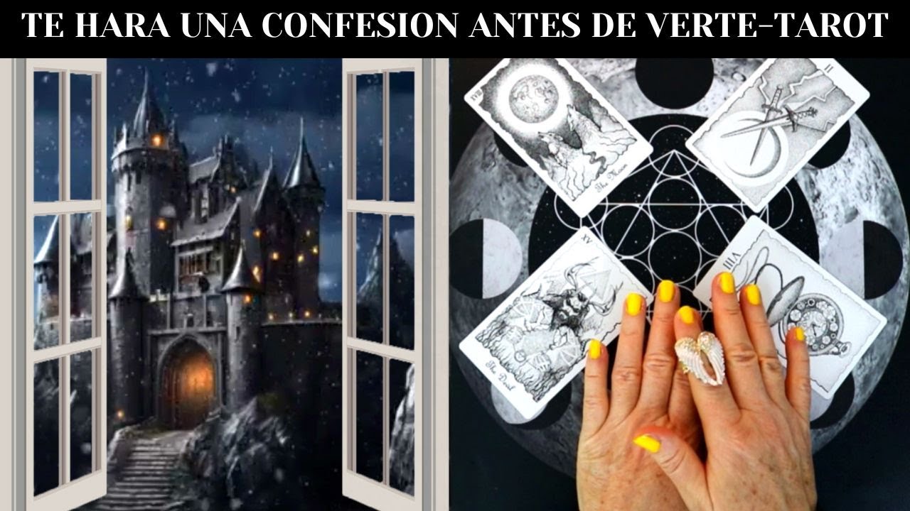 NECESITA HACERTE UNA CONFESION ANTES DE VERTE DE NUEVO💛 💛TAROT LECTURA DE CARTAS AMOR ALMAS GEMELAS