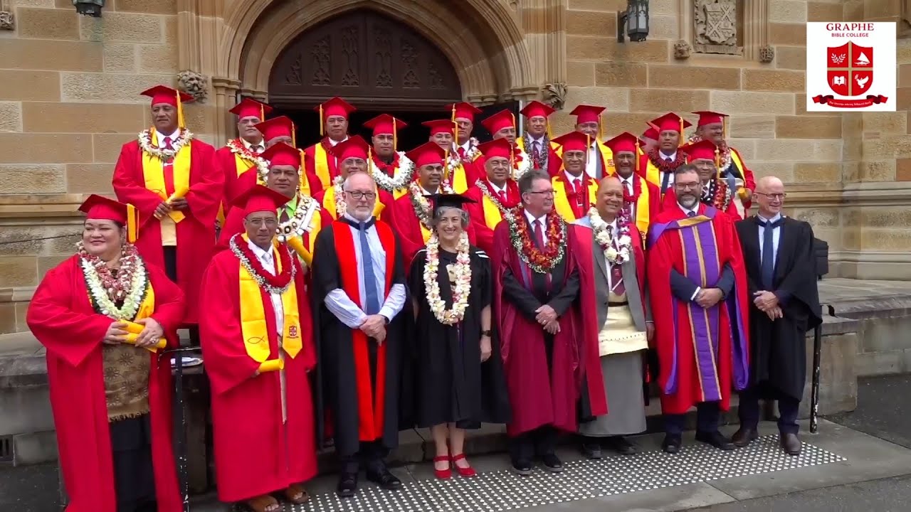 Graphē Bible College Graduation | Sydney University Great Hall