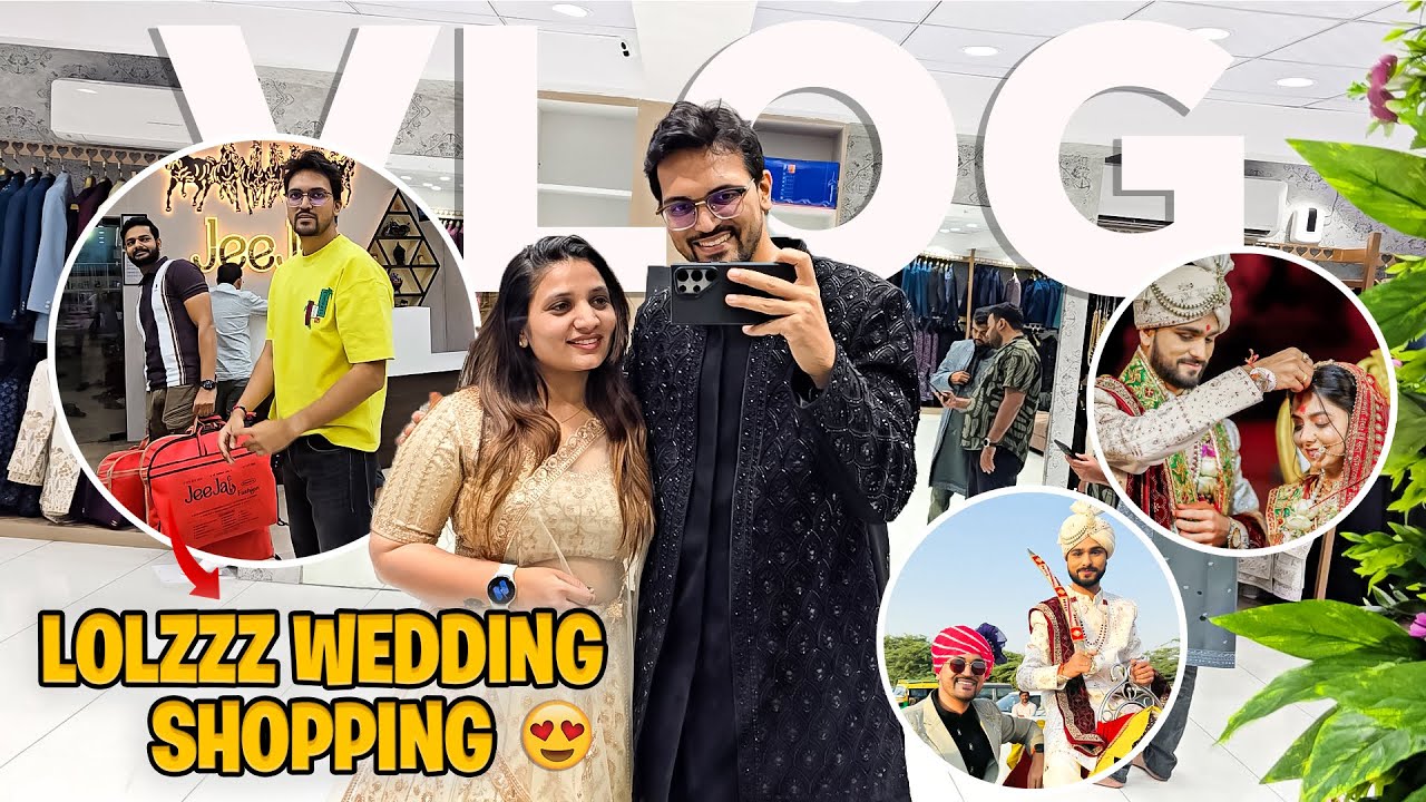 @LoLzZz Gaming Wedding Shopping Vlog💍 | Family Masti & Fun Day Out