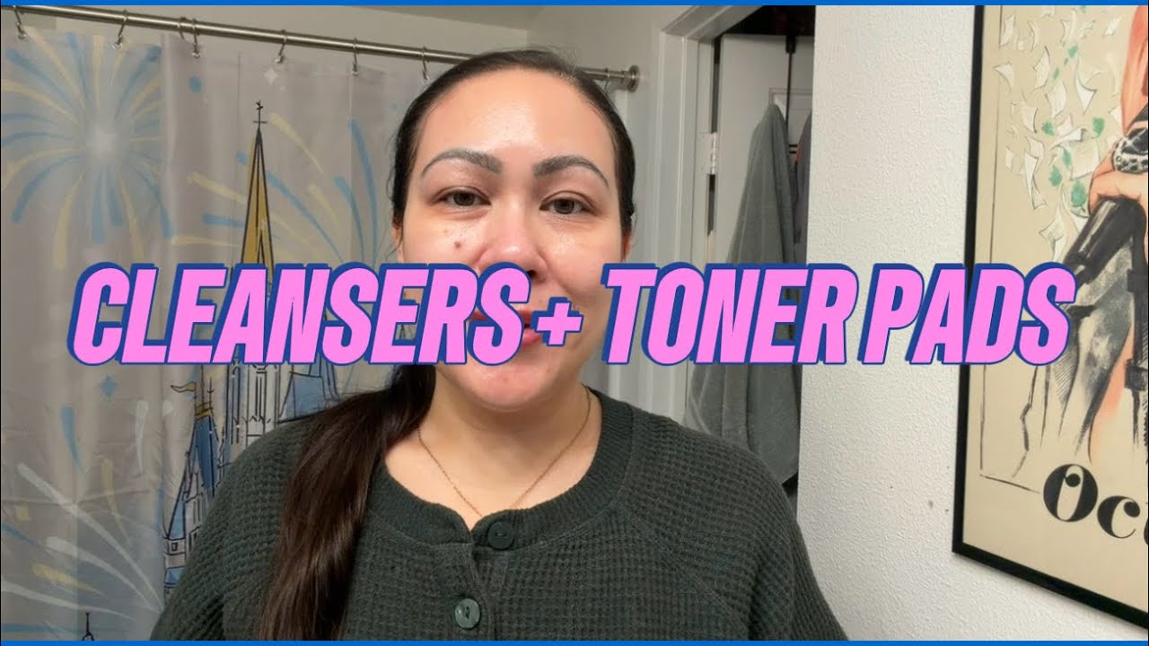 SKINCARE INVENTORY | CLEANSERS + TONER PADS