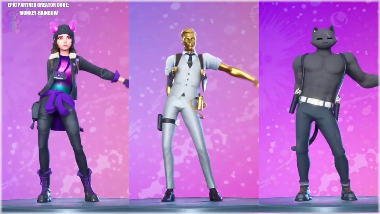 All Fortnite Chapter 2 AGENTS on Windmill Floss Emote