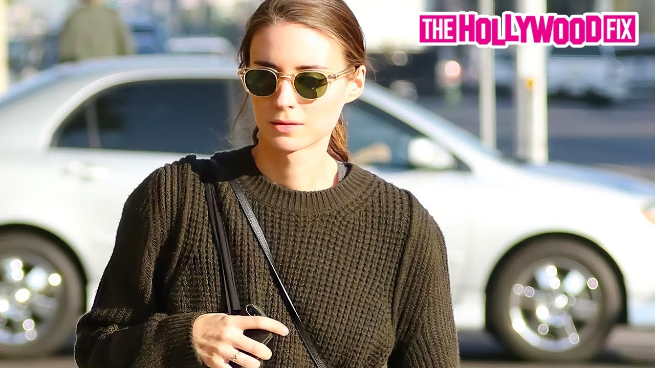Rooney Mara & Her Stylist Ryan Hastings Go Shopping Together On Melrose Ave. In West Hollywood, CA
