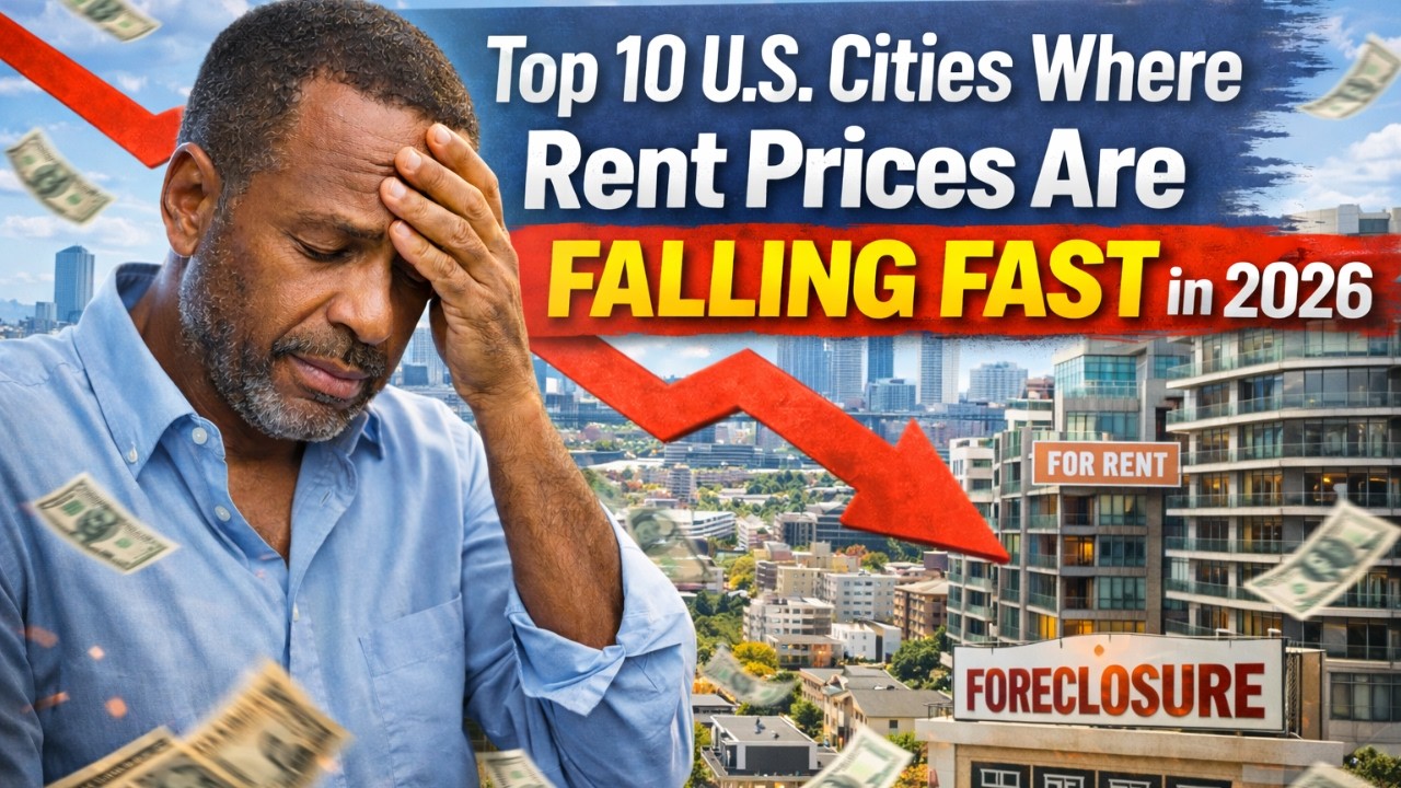 Top 10 U.S. Cities Where Rent Prices Are FALLING FAST in 2026