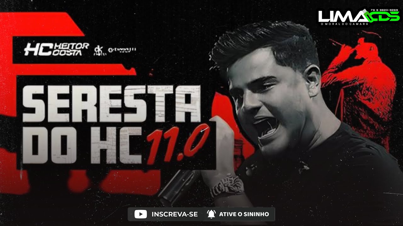 SERESTA DO HC 11.0 - HEITOR COSTA 2025 - CD NOVO COMPLETO - M&Uacute;SICAS NOVAS