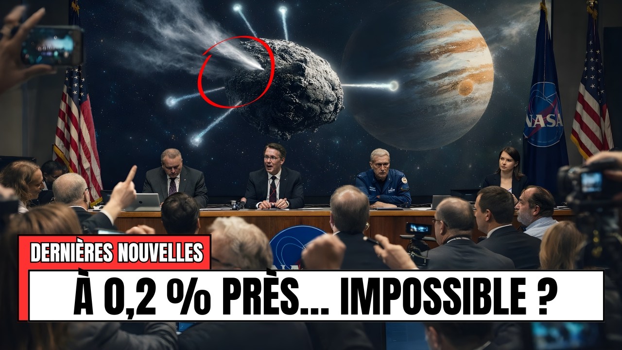La NASA s’est-elle trompée ? 3I/ATLAS frôle la frontière exacte de Jupiter (précision 0,2 %)