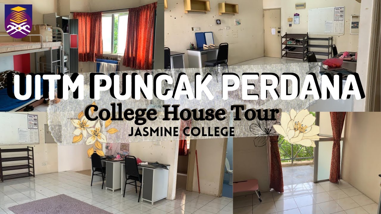 VLOG : UITM PUNCAK PERDANA College House Tour  KOLEJ JASMINE  ( 2B10 )