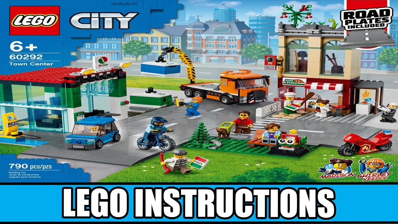 LEGO Instructions – Town Centre – 60292 LEGO City