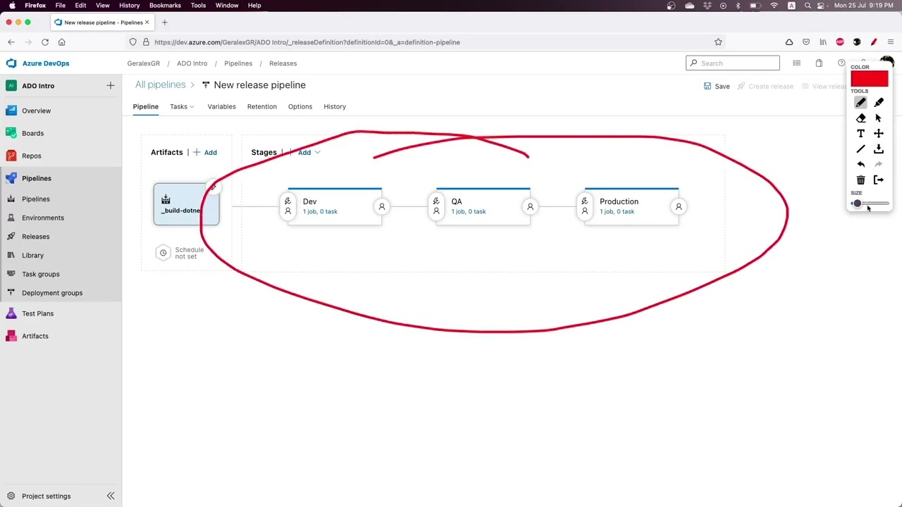 Pipeline basics - Create release pipelines