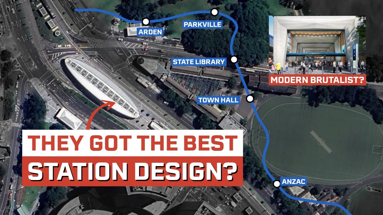 How Melbourne's New Metro Station Design is Unique for the East? // Metro Tunnel
