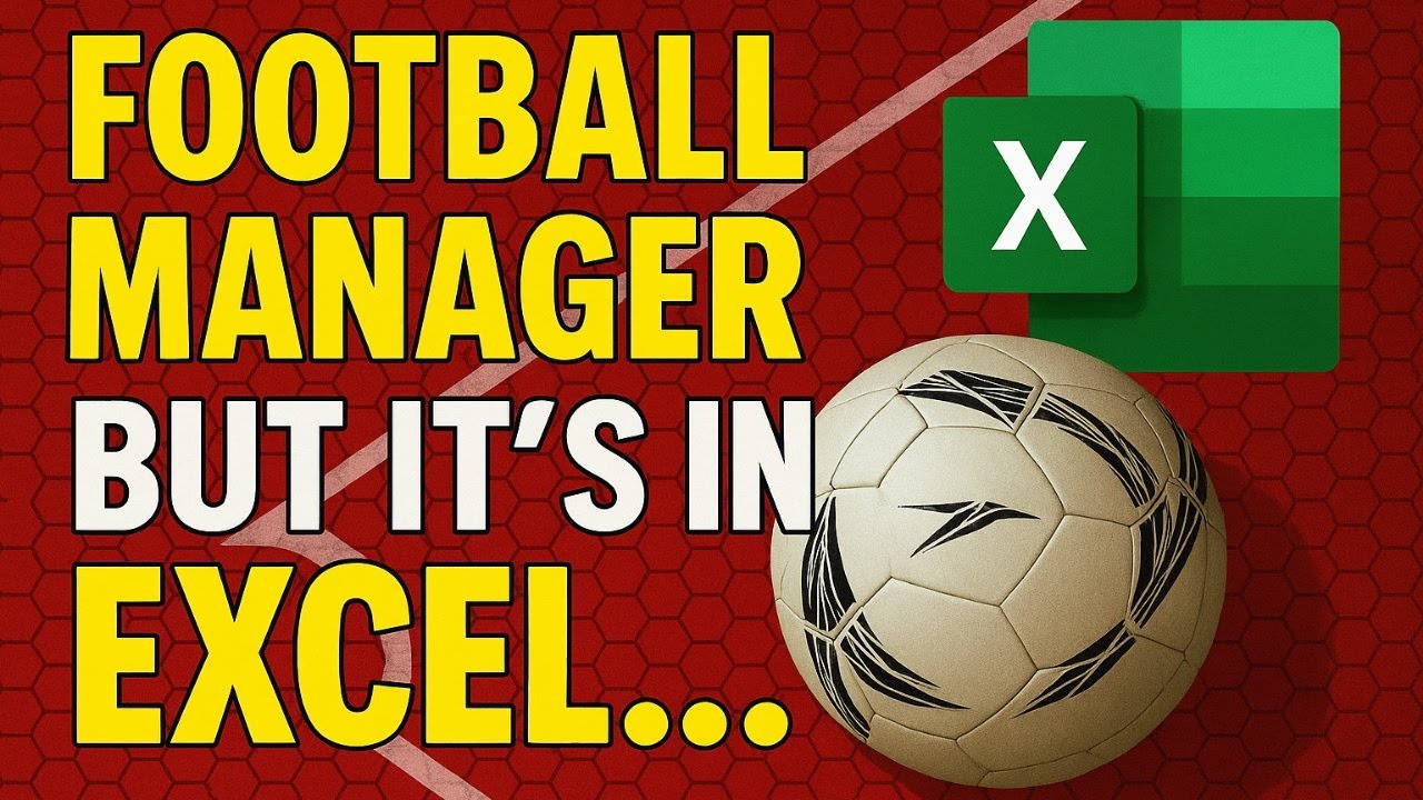 Retro Football Manager... в Excel?!