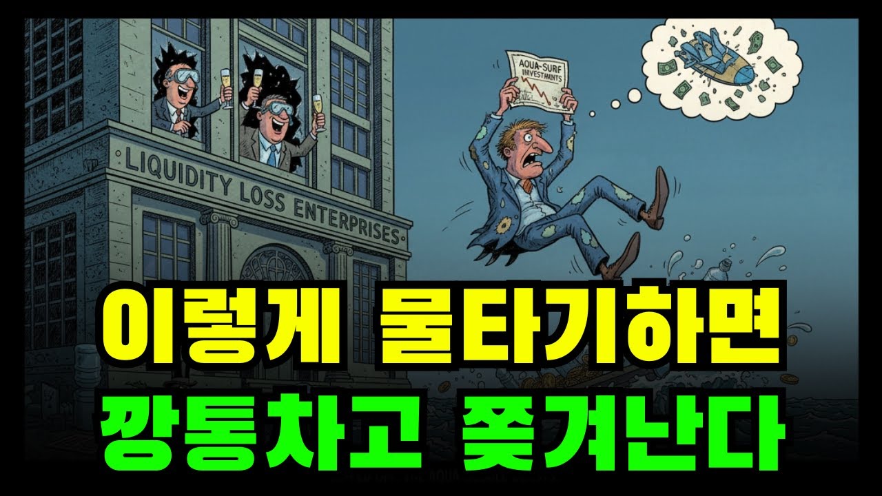 매매기법] 잘못된 물타기는 깡통계좌로 가는 길