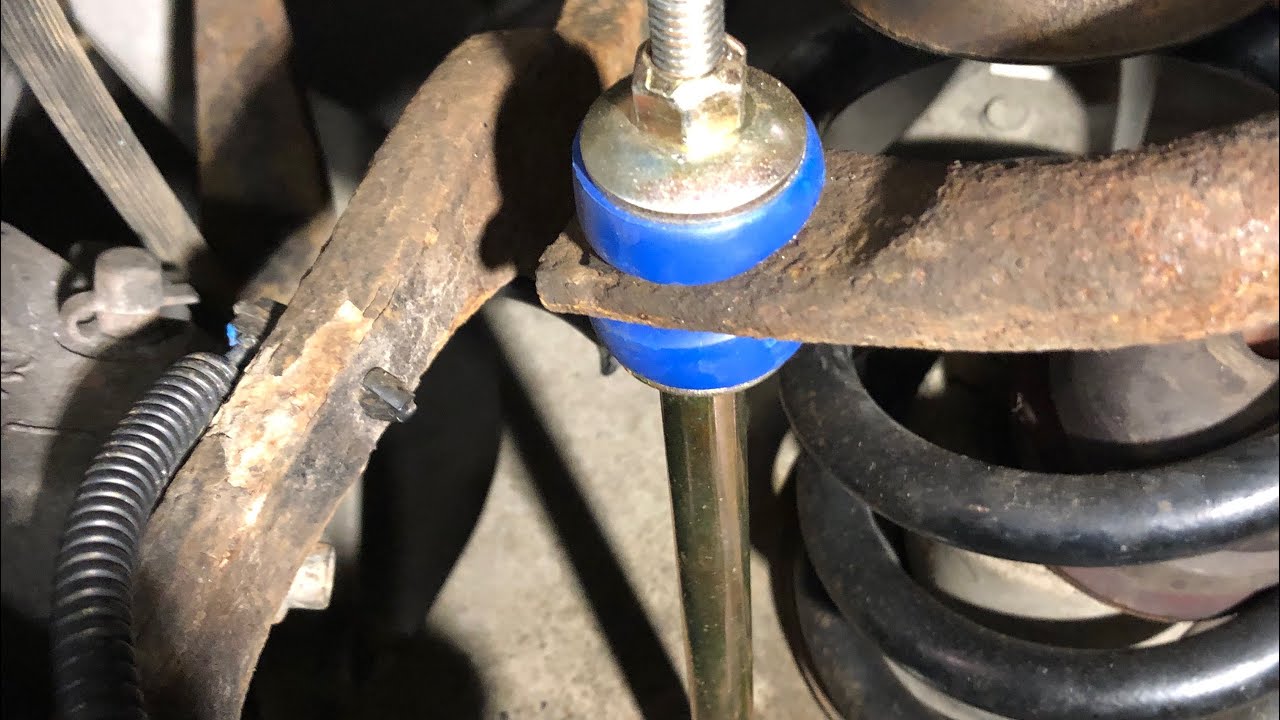 2008 Buick enclave rear sway bar link replacement tips