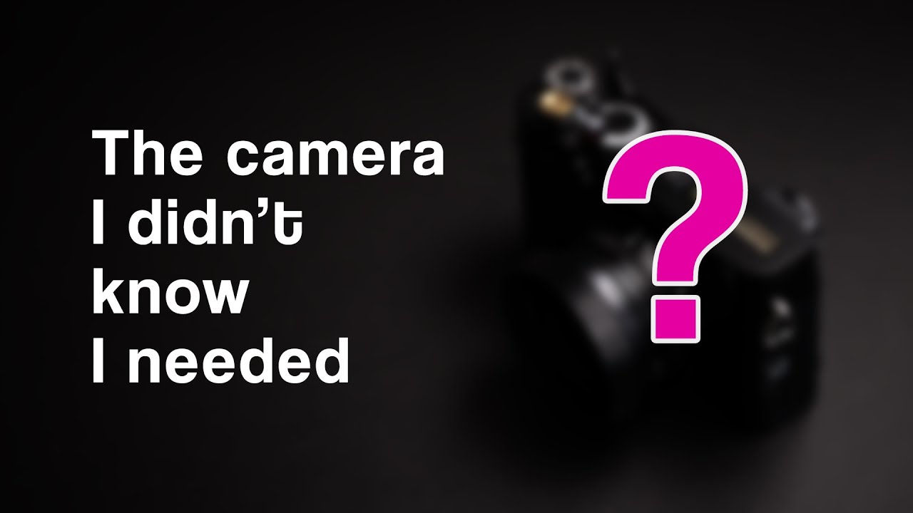 The camera I didn't know I needed - Fuji X100V
