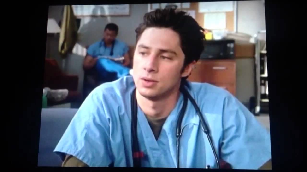 scrubs jd and elliot moment
