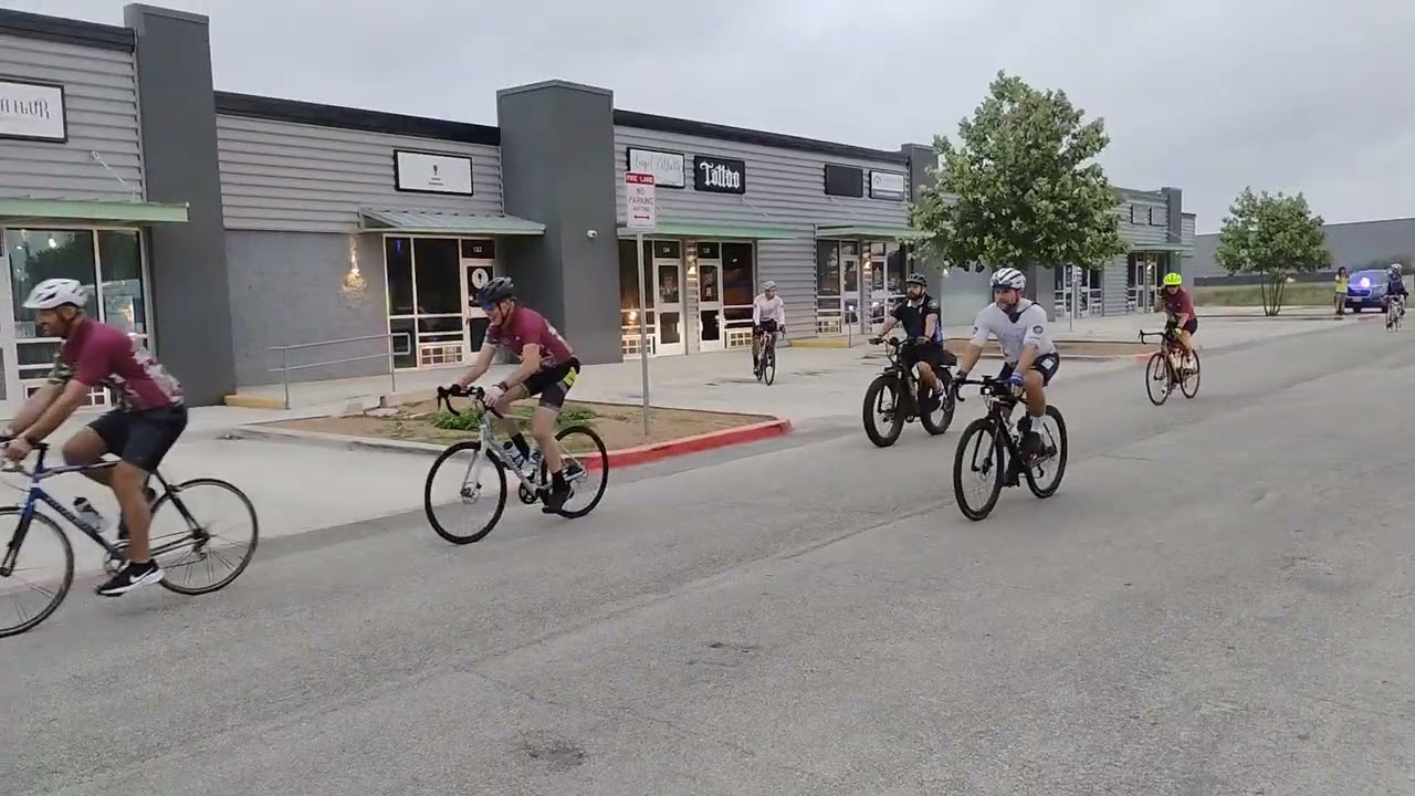 Texas Police Memorial Ride . 