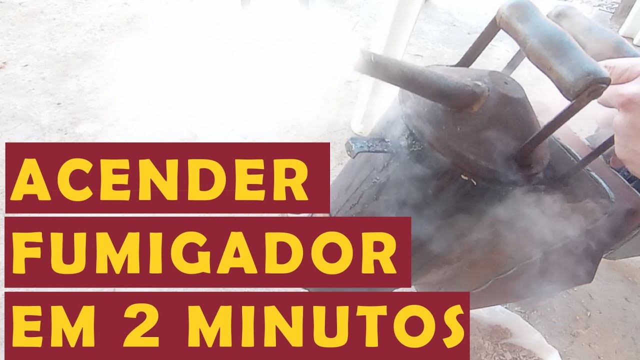 Como Acender Fumigador em 2 minutos fácil, rápido e prático.