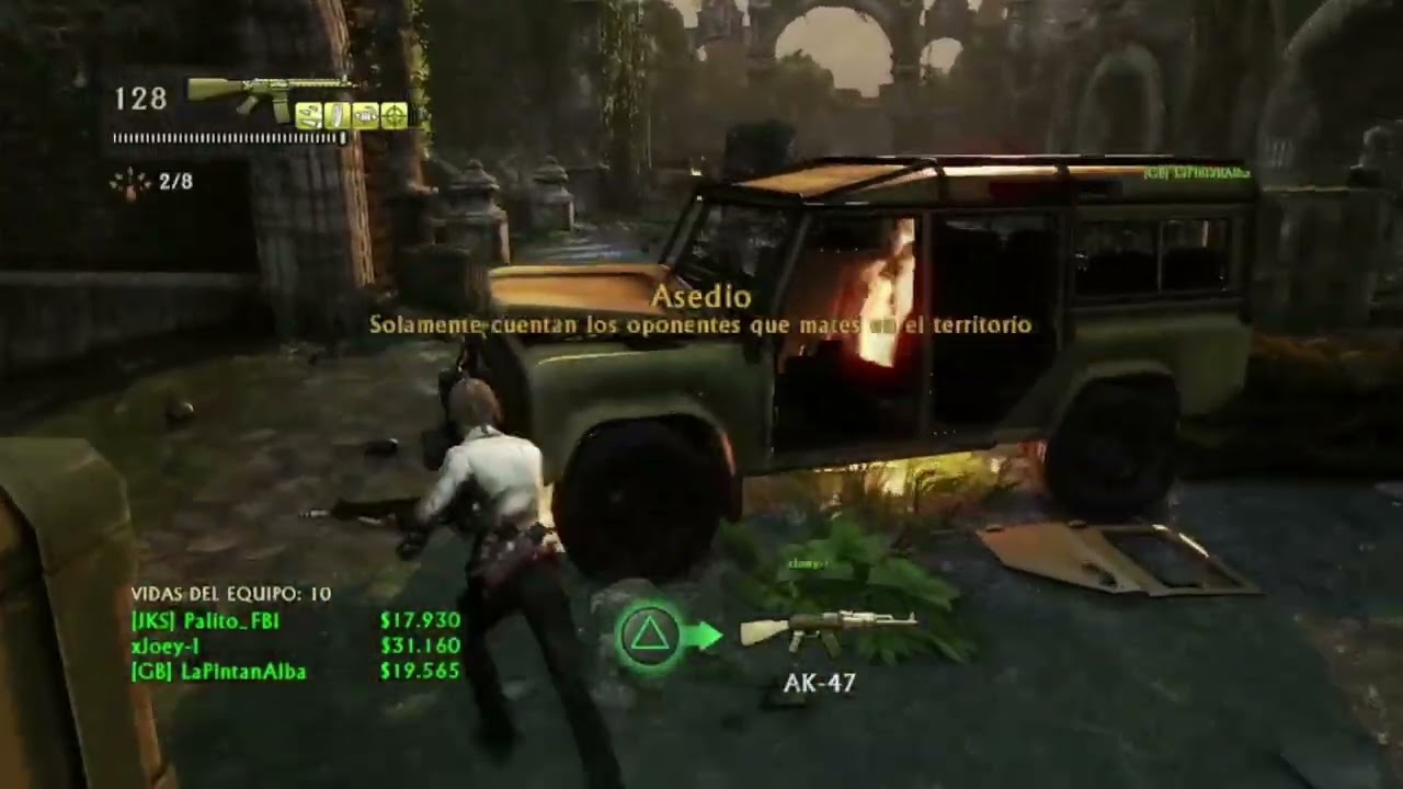 Uncharted 3 Reloaded Multiplayer | Coop. Arena (El fuerte) | Aplastante (0 muertes)