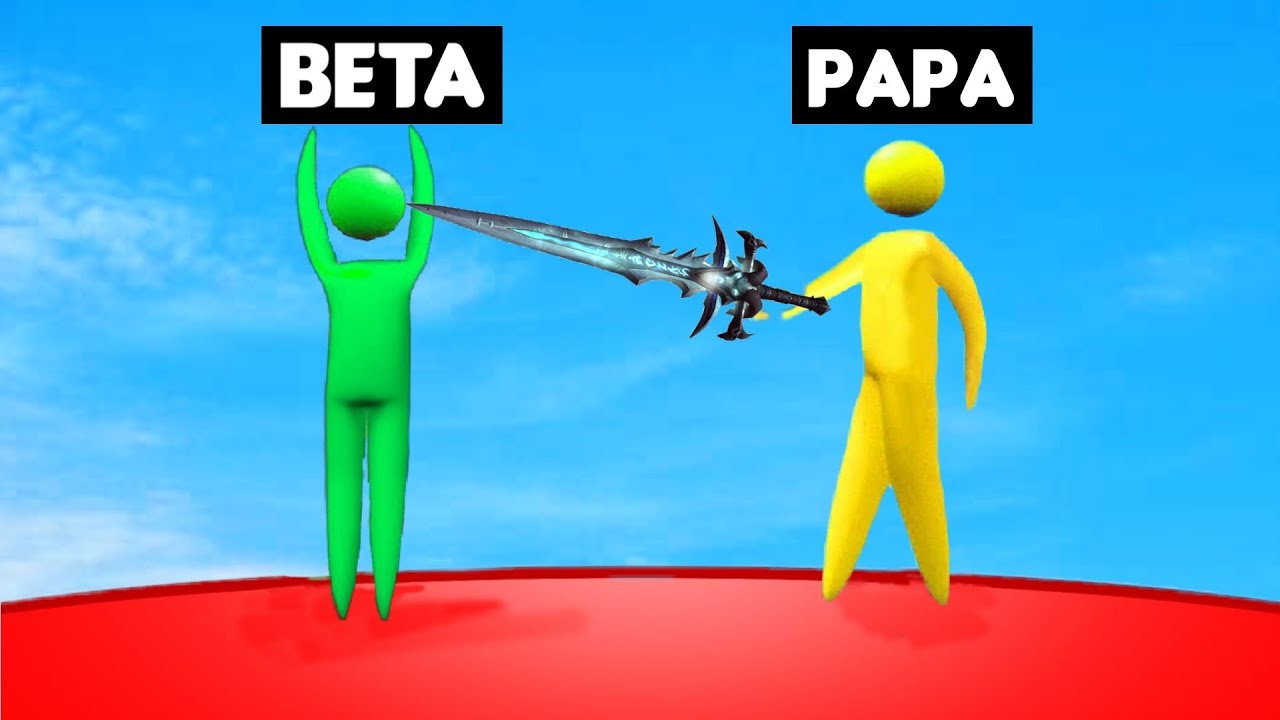 Father Vs Son Battle With Rocket Launcher - Super Smash