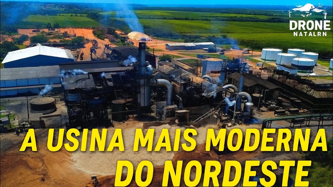 Conheça a Usina Estivas – A Modernidade do RN em Imagens Aéreas