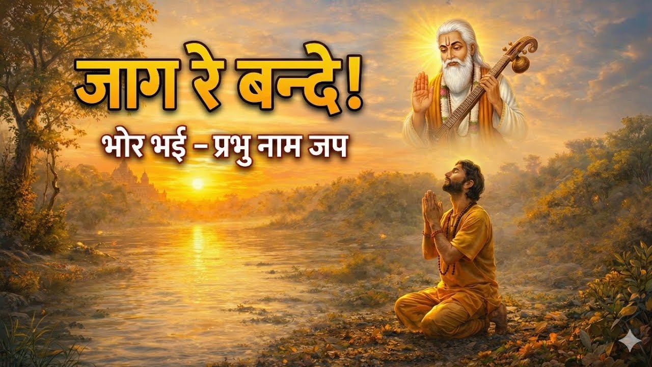 जाग रे बन्दे! 🌅 | भोर भई - प्रभु नाम जप | Uth Jaag Musafir | Kabir Amritwani | Morning Bhajan 2026